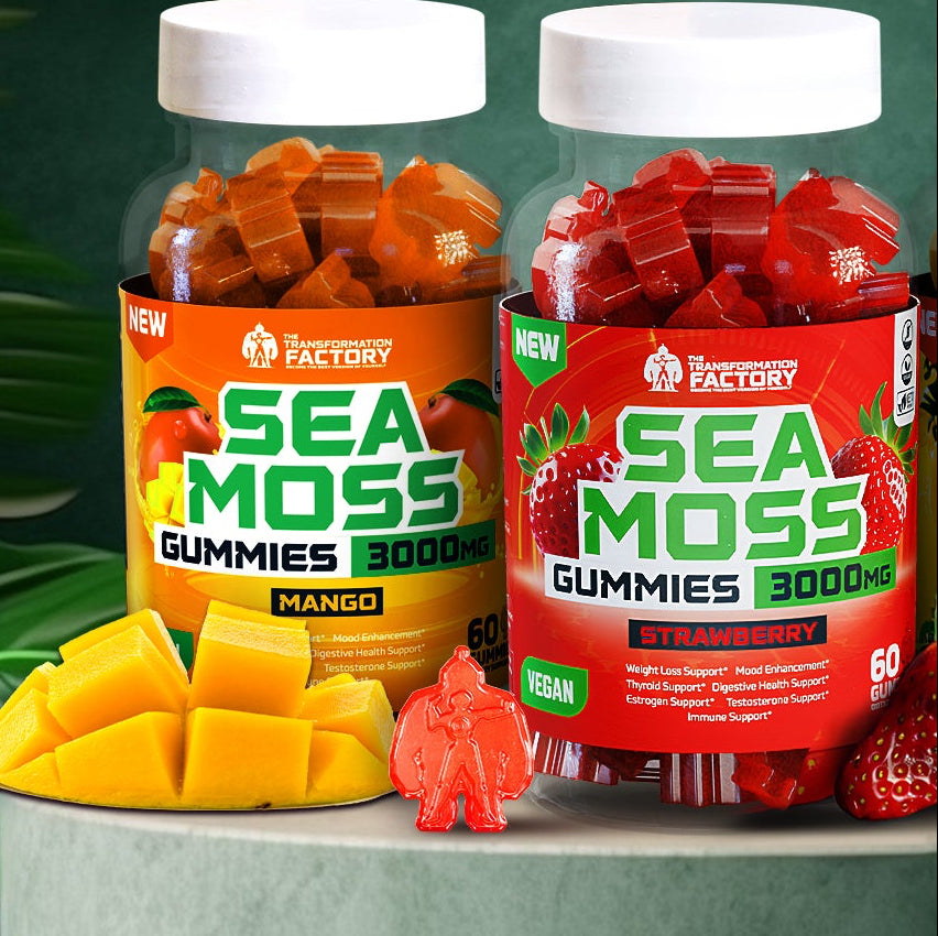 Tropic Burst Gummies Bundle – Strawberry & Mango Gummies – 3000Mg Per Serving