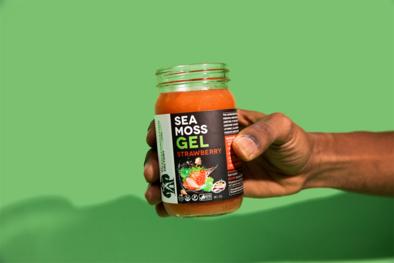 Strawberry Sea Moss Gel