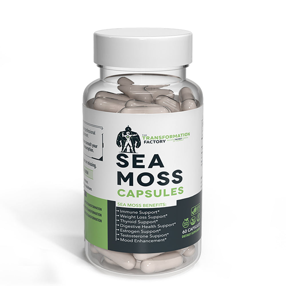 Premium Purple Sea Moss Capsules - 30 Day Supply - Dr. Sebi Recommende ...