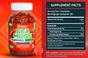 Strawberry Sea Moss Gummies – 3000Mg Per Serving