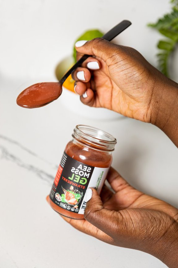 Strawberry Banana – Sea Moss Gel:3000Mg Per Serving