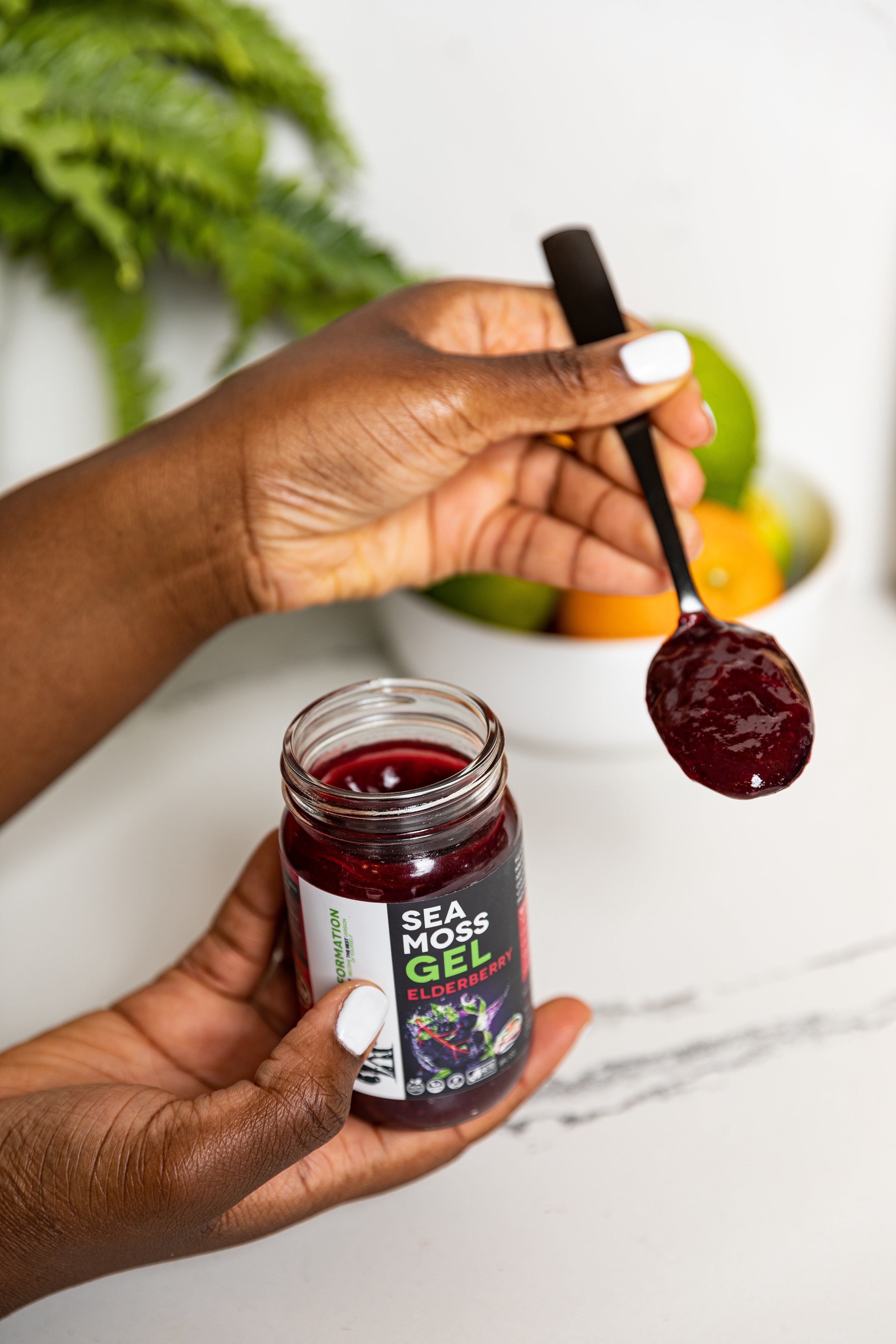 Elder Berry Sea Moss Gel – The Transformation Factory