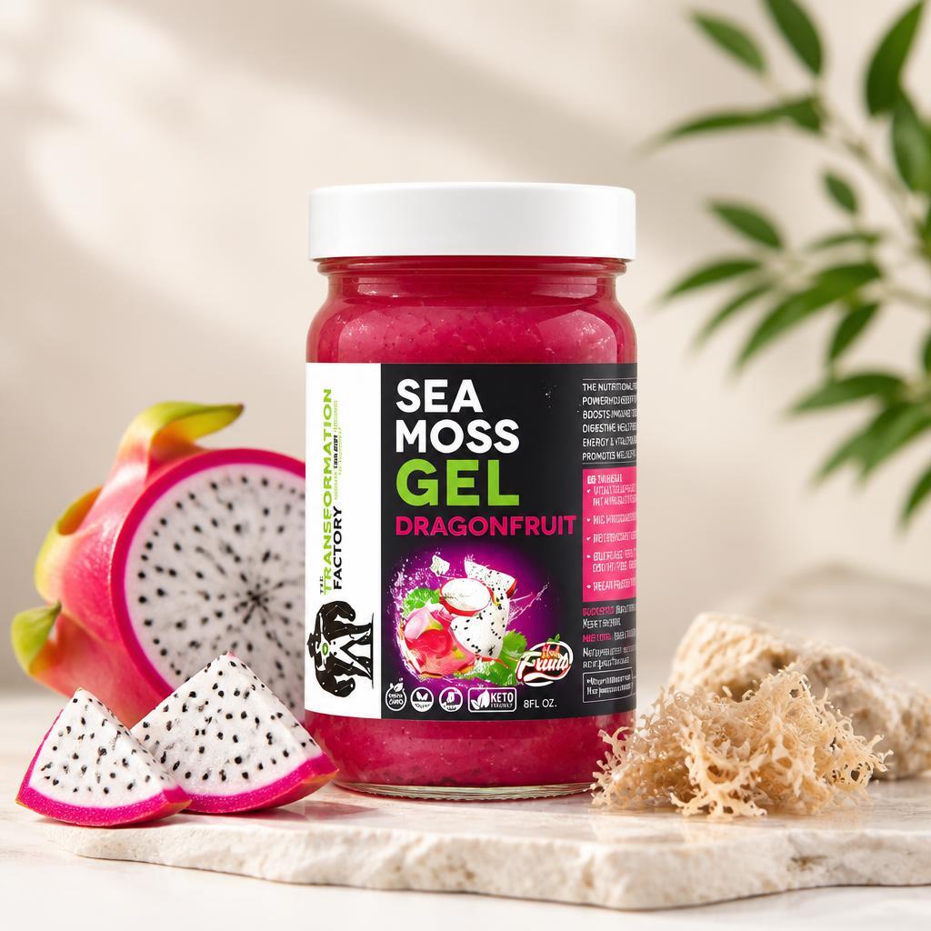 Dragon Fruit Sea Moss Gel