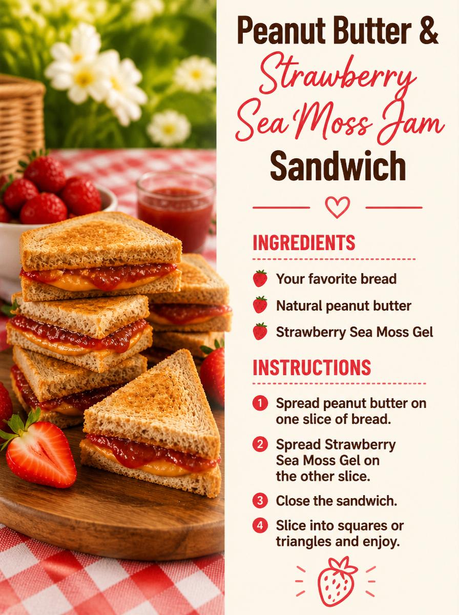Sea Moss PB and J