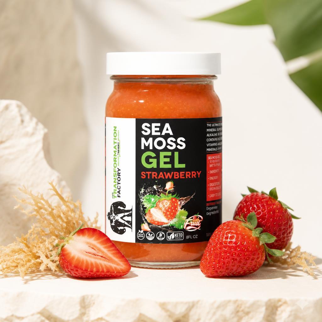 Strawberry Sea Moss Gel